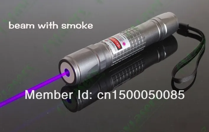 

High Powered Military 10000M Violet Blue 405nm Laser Pointer UV Purple flashlight Lazer Torch Burning Match Counterfeit Detector