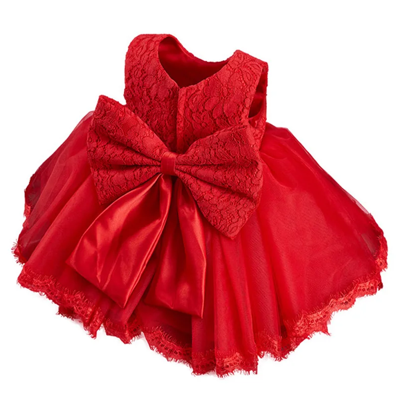 

Spring summer baby girls lace birthday princess formal dresses kids bowknot patchwork vestidos Tops children party TUTU dress