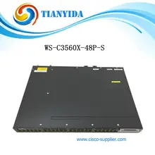 Коммутатор PoE WS-C3560X-48P-S 10/100/1000 Мбит/с 48 портов сетевой коммутатор