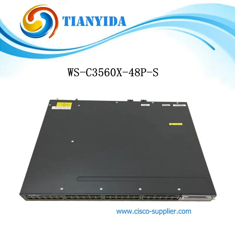 Новый коммутатор PoE WS C3560X 48P S 10/100 Мбит/с 48 портов гигабитные коммутаторы|gigabit ethernet
