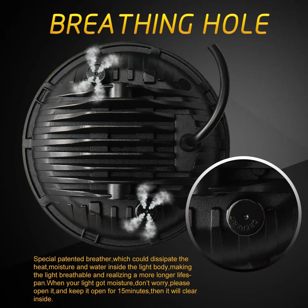 6D 7inch LED Headlight 135W DRL Angle Eye Hi Low Daytime Running Turn Signal Light Led Headlamp 12V for Jeep Wrangler Lada Niva 6D 7inch LED Headlight 135W DRL Angle Eye Hi Low Daytime Running Turn Signal Light Led Headlamp 12V for Jeep Wrangler Lada Niva