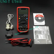 UNI-T UT61E Высокая Надежность Цифровой Мультиметр Современные Цифровые Мультиметры AC DC Метр Multitester CD и Удержания Данных