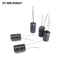 10 шт Высокое качество 450V10UF 10*17 мм 10 мкФ 450V 10*17 электролитический конденсатор с алюминиевой крышкой