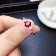 Женские кольца из рубинового драгоценного камня shilovem Настоящее