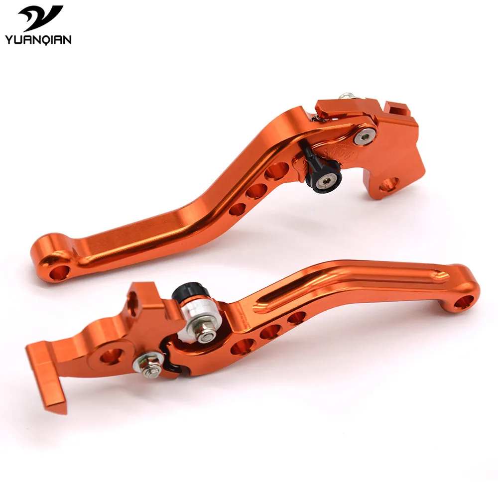 Alta calidad accesorios de la motocicleta CNC moto palancas de embrague de freno para KTM Duque 125, 200/390/RC 125 de 200 a 390 2014, 2015