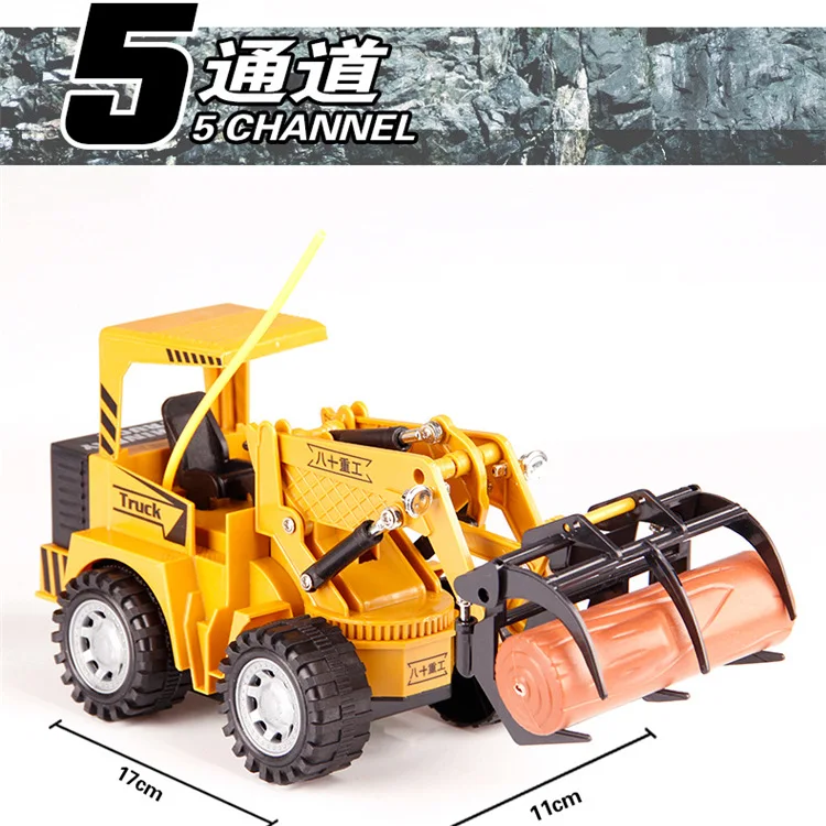 Rc экскаватор набор 4wd игрушки с дистанционным управлением мальчик нитро Rc гидравлический бульдозер 2,4 ghz Rc автомобиль игрушки грузовики Радиоуправление обучающая игрушка