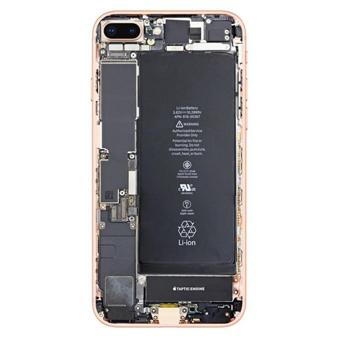 2x For iPhone X XS Max XR Case Back Sticker Textured Cover Component Effect Full Protective For iphone 7 8 plus 6 6s plus