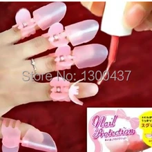 10 шт маникюрный лак для ногтей защитные накладки