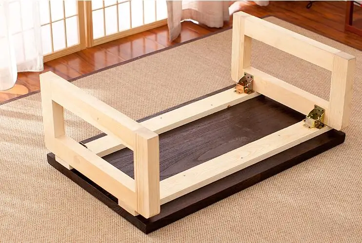 Vintage Wooden Table Foldable Legs Rectangle 90cm Living Room Furniture Asian Antique Style Long Bench Low Coffee Table Wood Vintage Wooden Table Foldable Legs Rectangle 90cm Living Room Furniture Asian Antique Style Long Bench Low Coffee Table Wood