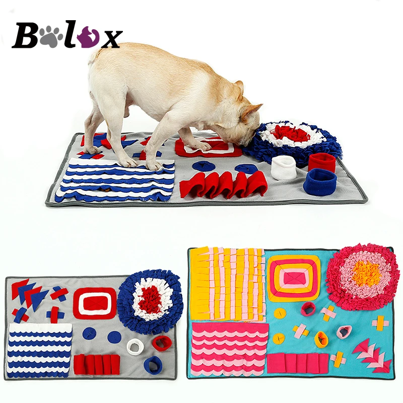Dog Snuffle Mat Slow Feeding Dog Cat Food Mats Feeder Nosework Pet