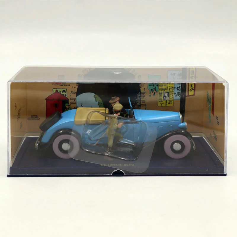 

TinTin 1:43 Le Lotus Bleu 1946 P 26-27 Diecast Tim & Struppi Models Limited Edition Collection