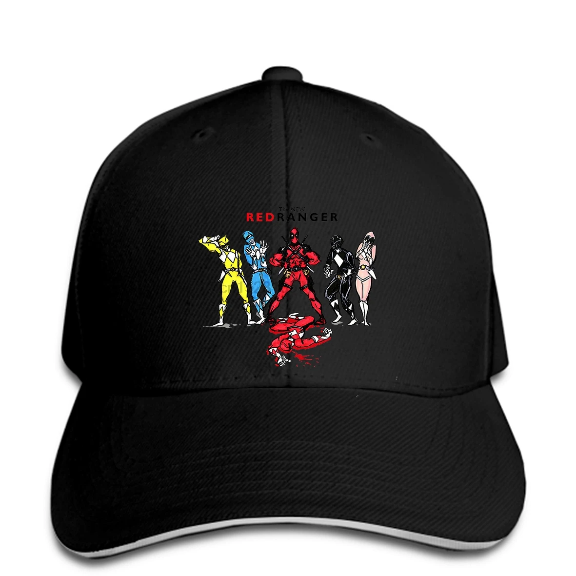 

Baseball cap Deadpool Baseball caps Power Ranger Spoof SuperHero Gift Unisex Adult & Kids Top