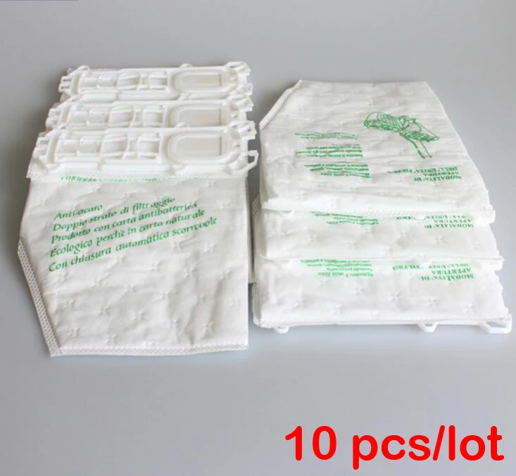 Пакеты для пылесоса 10 шт./лот пылесборник Vorwerk VK135 VK136 FP135 FP136 KOBOLD135 KOBOLD136 VK369 |
