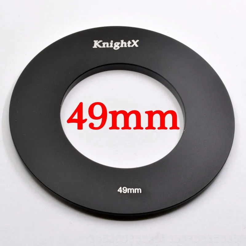 Фильтр объектива KnightX gnd 49 мм 52 мм 55 мм 58 мм 62 мм 67 мм 72 77 мм для Cokin P canon eos sony nikon nd 2000d аксессуары d600 - Цвет: 49mm Ring