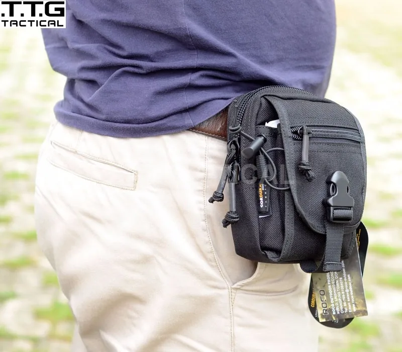 TTGTACTICAL мужские MOLLE Тактические поясные сумки Мини Duty Pouch сумка M1 Waistpack