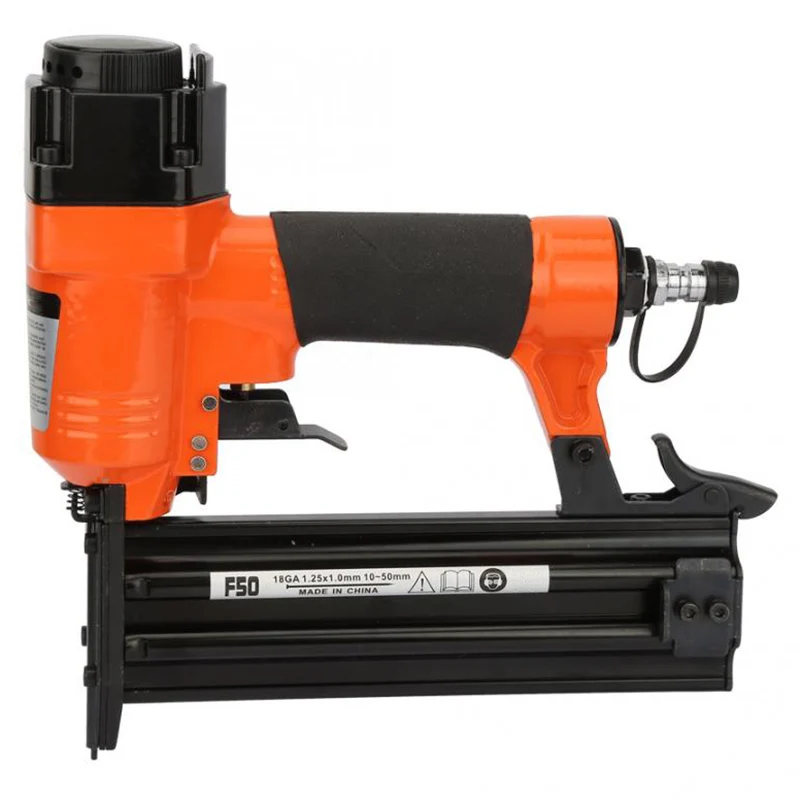 

Stapler F50 Pneumatic Nail Tool Straight Nail Air Powered Nailers Furniture Wire Stapler Staple Tool 18Ga 1.25X1.0Mm Riveter H