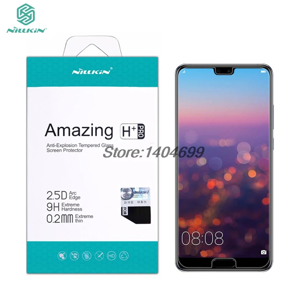 

Screen Protector Huawei P20 PRO Glass Huawei P20 Tempered Glass Nillkin Amazing H+Pro 9H 0.2mm 2.5D Glass For Huawei P20 Lite