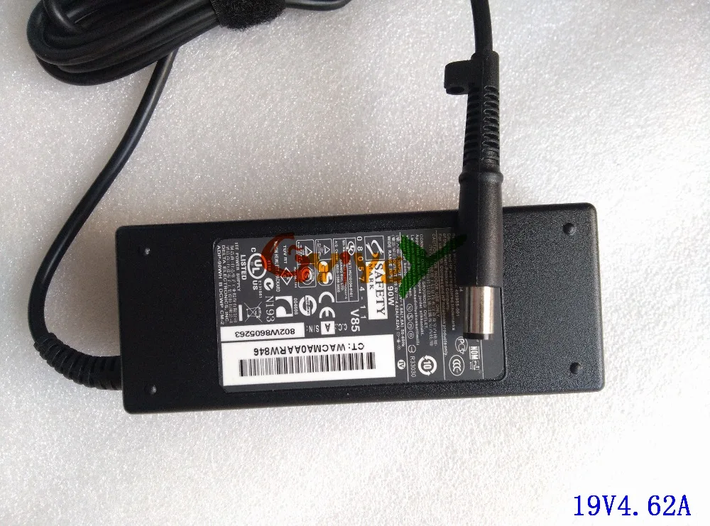 19 5 V 4.62A AC адаптер для HP DV2-1000 DV3500 DV3600 DV3-2000 DV4-1200 DV5-1000 DV5-1100 DV5-1200 DV6-1000 DV6-1100 DV7 |