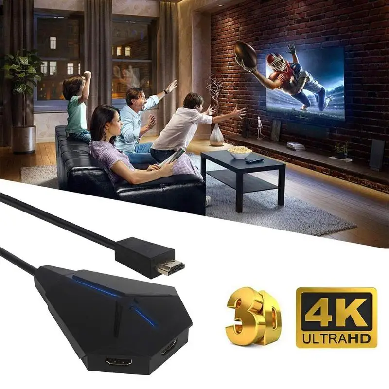 HDMI коммутатор 4 K 30 hz 3 переключатель порта HDMI 3 в 1 выход 1080 P 3D HDMI сплиттер высокого качества