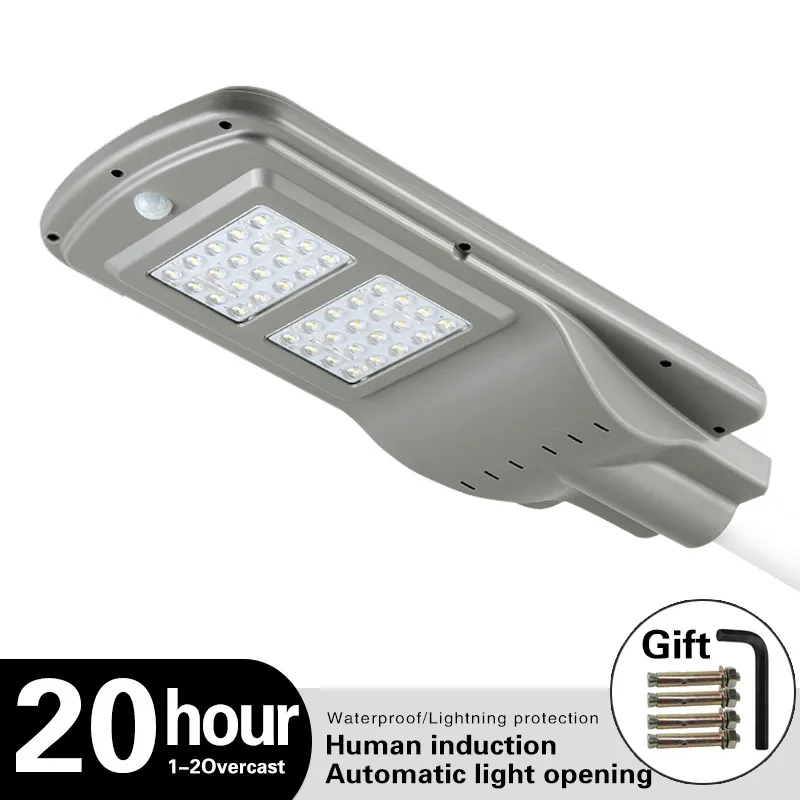 

20W 40W 60W LED Solar Light PIR Motion Sensor Wall Light Solar lamp garden Outdoor solar led light Path Home Garden Light