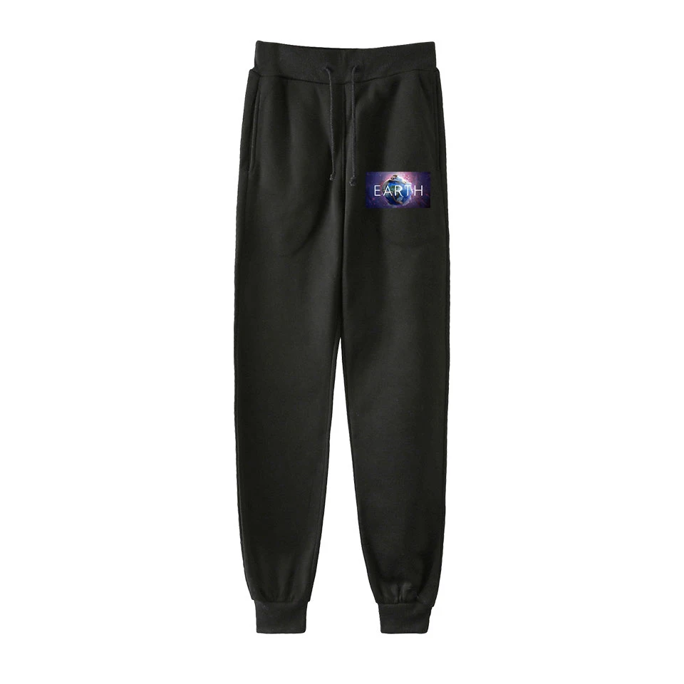 2019 New LIL DICKY Earth printing Leisure style Pants Sweatpants 2019 hot sale Movement style High quality Women And Men capris