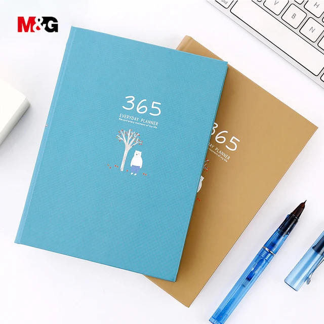 m g wholesale kawaii 365 day diary weekly planner cute monthly planners monthly