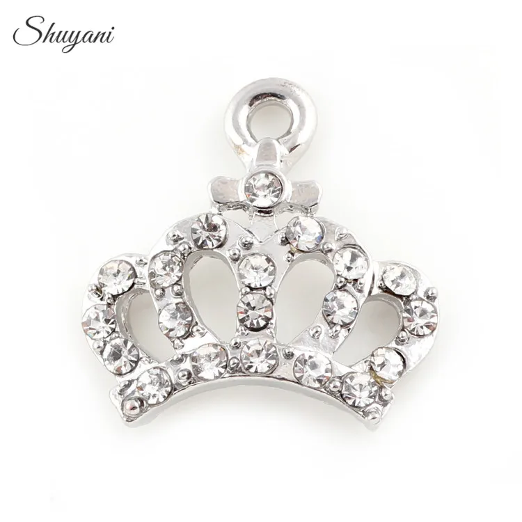 20PCS-New-Silver-Gold-Plated-Clear-Rhinestone-Crown-Charms-Pendant-for-Jewelry-Making-DIY-Handmade-Craft
