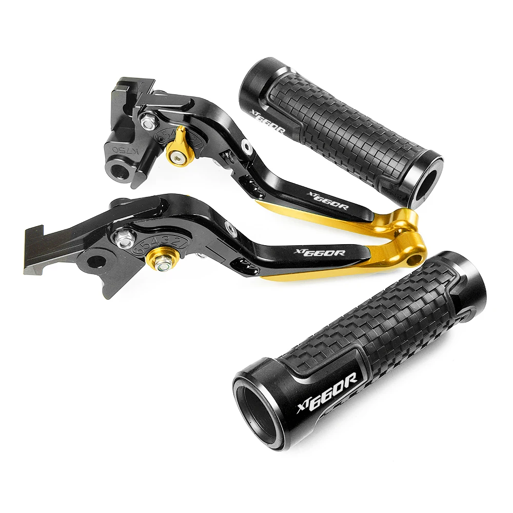 Для YAMAHA XT660r XT660 r 2004- 2005 2006 2007 Мотоцикл с ЧПУ Алюминиевый Поворотный складной тормозной рычаг сцепления Комплект ручек