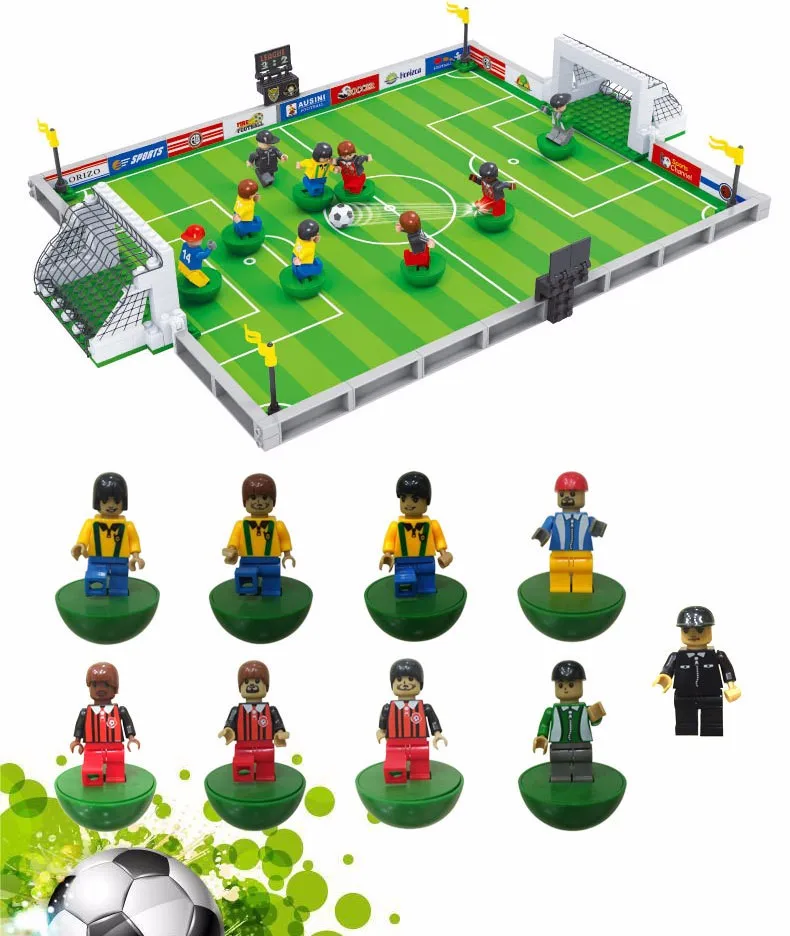 A Model Compatible with Lego A25590 251pcs Football Series Models Building Kits Blocks Toys Hobby Hobbies For Boys Girls A Model Compatible with Lego A25590 251pcs Football Series Models Building Kits Blocks Toys Hobby Hobbies For Boys Girls