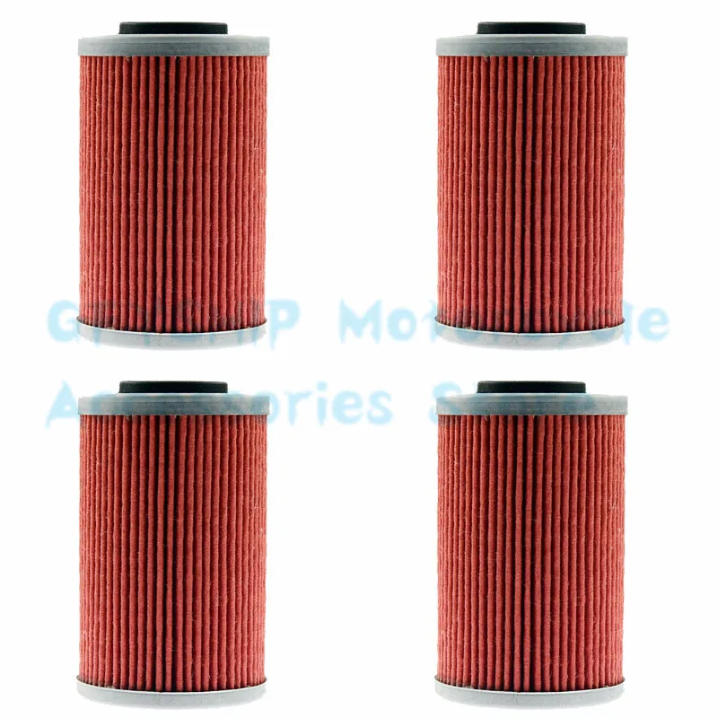 Для KTM 520 525 540 560 SX MXC кроме XC XC-W SMR SXS 1999-2007 2001 2002 2003 2004 мотоцикл масло сетки фильтр мото HF155 фильтры - Цвет: 4 pieces