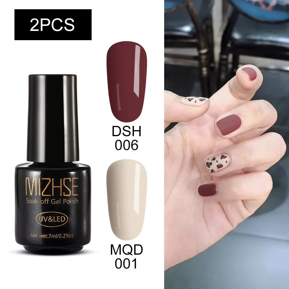 MC-2GELS-05 Набор гель-лака для ногтей MIZHSE, 3 шт., для маникюра, УФ-Гель-лак, светодиодный, профессиональный, все для лака, инструменты для маникюра, набор для салона - Цвет: MC-2GELS-05