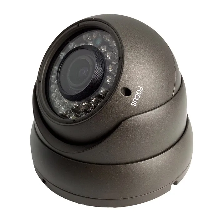 Китай Топ 10 CMOS ночного видения 1200TVL металлическая купольная камера CCTV камера системы 2,8-12 мм варифокальный объектив