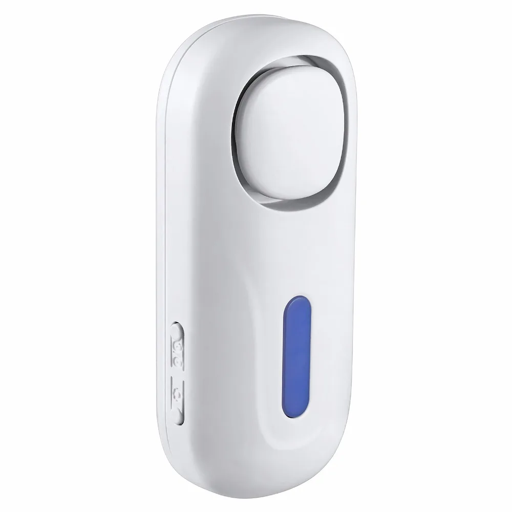 One Wireless Small Independent Magnetic Sensor Alarm with Two Remote Control Suit For Home One Wireless Small Independent Magnetic Sensor Alarm with Two Remote Control Suit For Home