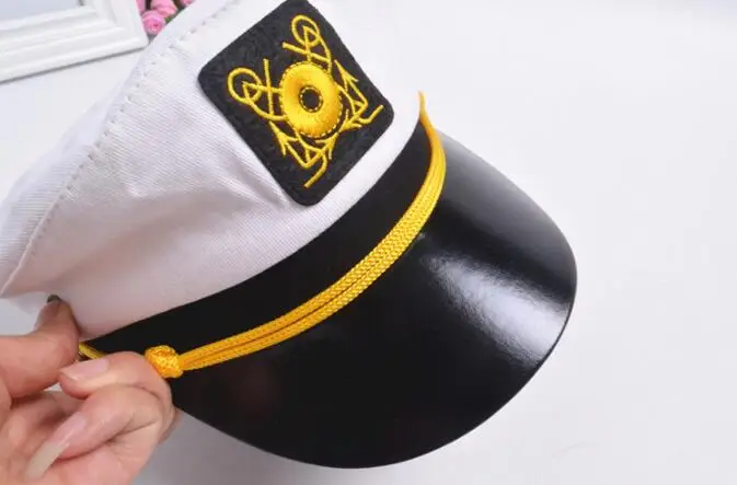 Который в душе вышивка белый военный Регулируемый головной убор хлопок капитан темно-синяя кепка для женщин мужчин Сейлор кепка бейсболка шапка кости