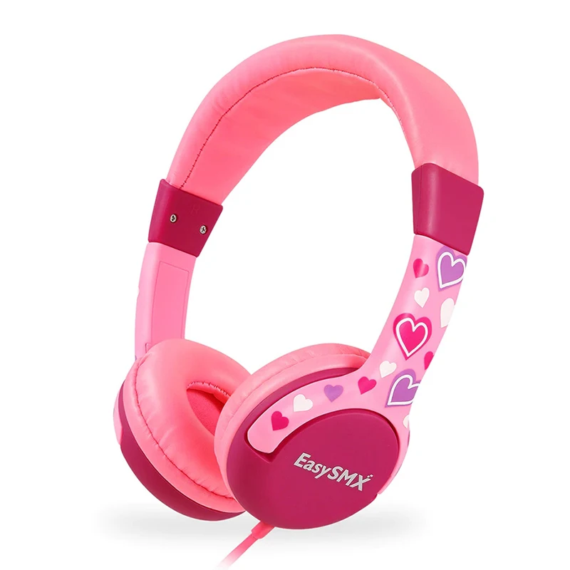 Портативный Дети Наушники безопасно детей Over Ear гарнитура с регулируемым