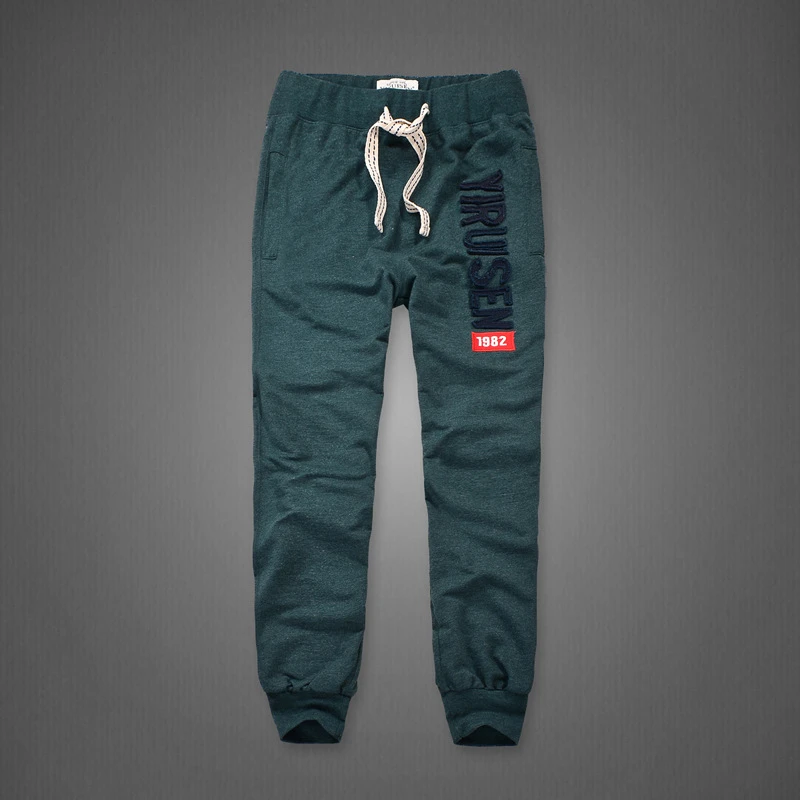 sports trousers for men Autumn and Spring Casual Pants Men Skinny SweatPants Cotton Sportswear Menswear joggers Long Casual Trousers Six colors roots sweatpants