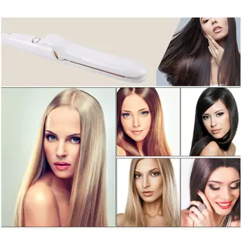 

Mini thermostat Fashion Hair Straightener Professional Straightening Irons Uniform Heat Electric Hair Straightener Flat Iron