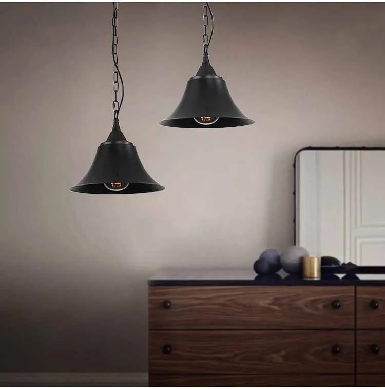 industrial style pendant lighting Retro Loft edison light fixtures Lamps American Style Rustic Home Lighting (10)