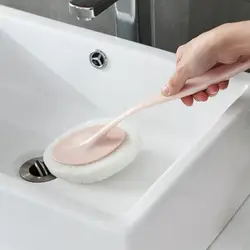Ручной Кухня щетка для очистки для Ванная комната плитка Ванна Кухня Стиральная инструмент