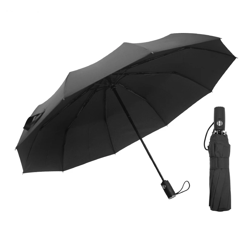 Fully Automatic Umbrella UV Protection Sunshade Parasol Outdoor Visor Sunshade Rain Wind Proof