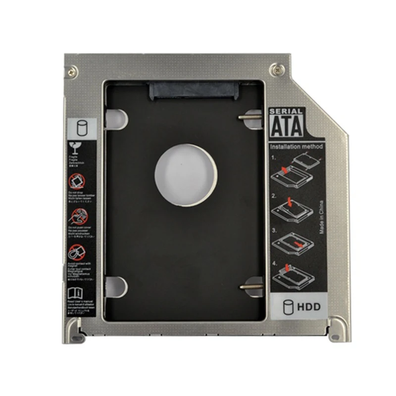 Kebidu Новый 9 5 мм SATA 2nd HDD SSD 2 &quotадаптер для жесткого диска MacBook Pro Unibody A1278 A1286 A1297 CD ROM