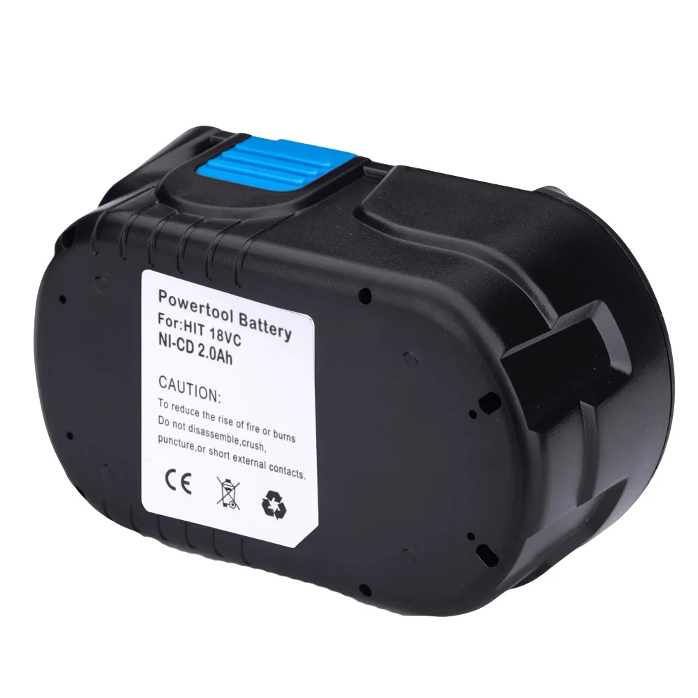 Для Hitachi EB1820 EB1812 аккумуляторная батарея 18 V 2.0Ah Ni-CD аккумуляторная дрель аккумулятор для EB1814 EB1826HL EB1830H EB1833X EB18B