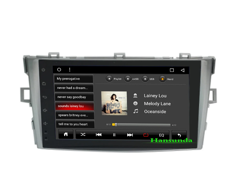 Excellent 2G+16G 2DIN Touch Screen 1024*600 Android 7.1 Car DVD GPS for TOYOTA AVENSIS VERSO Radio Stereo with 3G WIFI GPS free maps 2