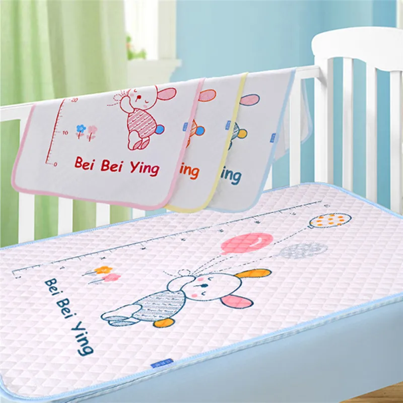 M/L Size Changing Nappy Pads Baby Nappies Cotton Changing Mat TPU