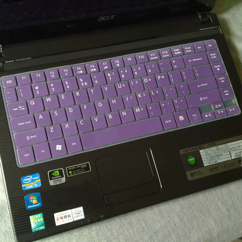 Новая силиконовая защитная накладка для клавиатуры для acer Aspire 4750 г 4752 4250 4738 3820 г