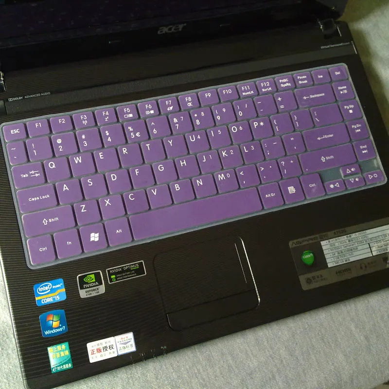 Новая силиконовая защитная клавиатура для Acer Aspire 4750g 4752 4250 4738 3820g | Компьютеры и