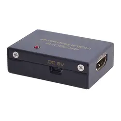 Full HD 3D 4 К * 2 К/60 Гц HDMI 2.0 репитер Усилители домашние сигнала HDMI Extender Booster адаптер до 15 м для 1080 P сигнала для HDTV DVD