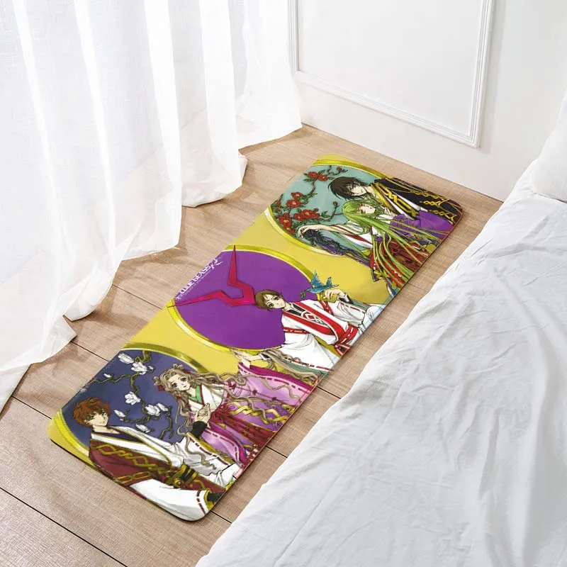 Code Geass 120x40cm Floor Mat Carpet Decor Bedroom Doormat Anime Manga 001 | Дом и сад