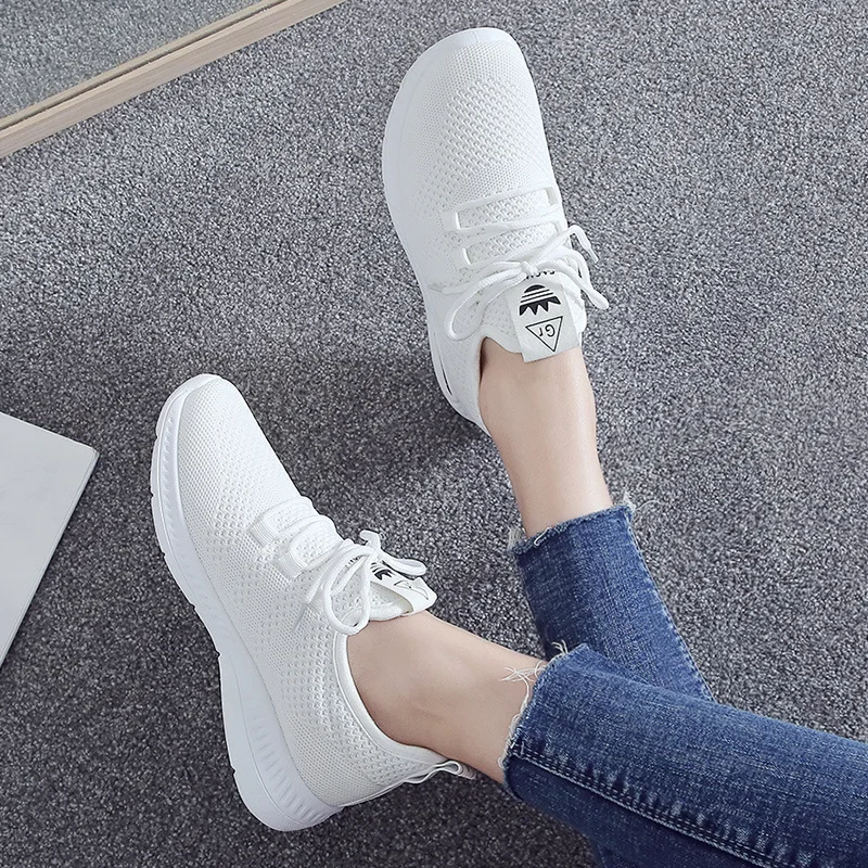 New Arrival Breathable Flat Shoes Woman Summer Ladies Casual Shoes Lightweight Pink Soft Sneakers Women Zapatos Mujer New Arrival Breathable Flat Shoes Woman Summer Ladies Casual Shoes Lightweight Pink Soft Sneakers Women Zapatos Mujer