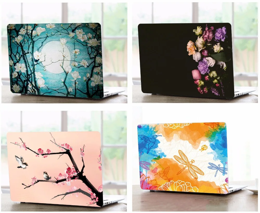 

Laptop Case Notebook Tablet Hard Shell Keyboard Cover Bag SET Sleeve Pouch For 11 12 13 15" Macbook Air Pro Retina Touch Bar SG